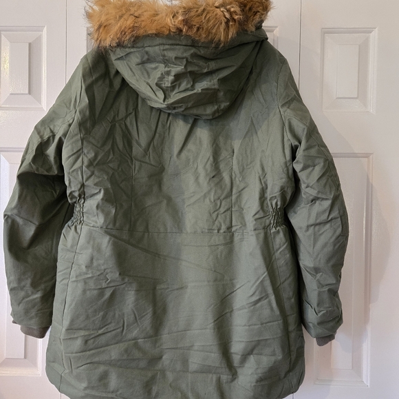 Wenven Ladies Winter Anorak Size XXL Green - Picture 7 of 7